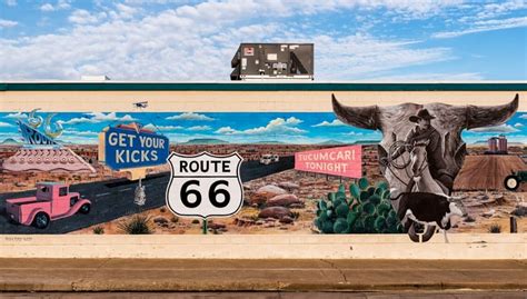 Route 66 New Mexico Map Of Attractions Things To See And Stops