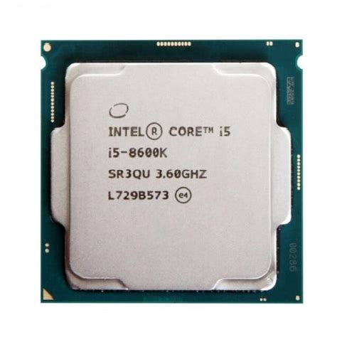 Cpu Intel Core I5 8600k Tray 36ghz Lga 1151 پردازنده اينتل تجارت