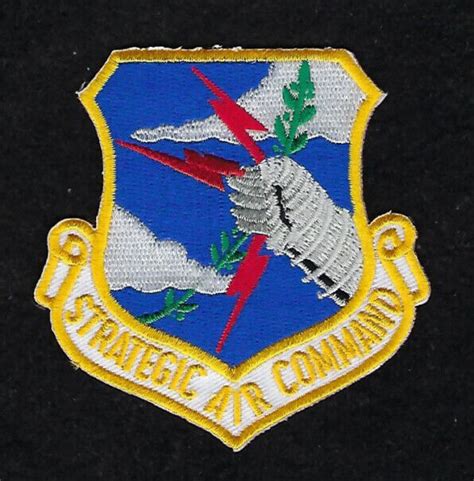Strategic Air Command Patch Us Air Force Sac F111 Kc10 B29 Kc97 Kc135