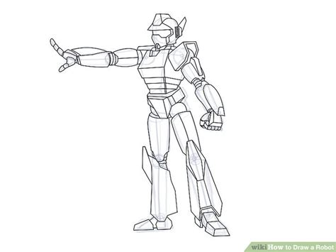 How To Draw A Robot For Kids Howtodrawforkids