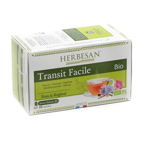 Herbesan Bio Infusion Transit Facile Sachet Constipation