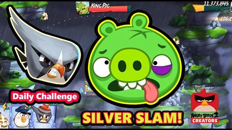 Angry Birds Gameplay Daily Challenge Silver Slam Friday Ios Android Youtube