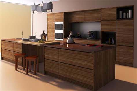 Modern Kitchen 3d Model Max