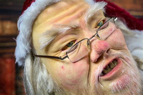 Santa The Hutt An Obese Santa Claus Sculpture Made In The Likeness Of