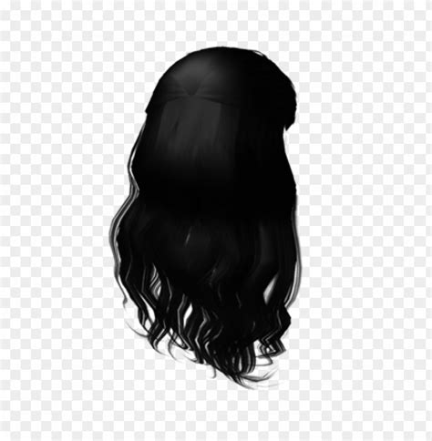 Free Download Hd Png Free Roblox Hair Black Png Transparent With