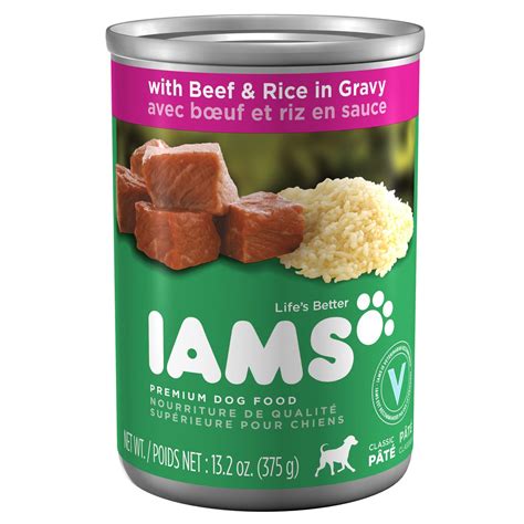 There are a number of dry food options available, to help alleviate food allergy symptoms in dogs. Iams Proactive Health Adult Pate with Beef And Rice ...