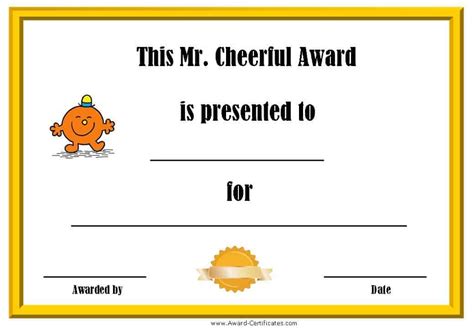 Free Printable Superlative Awards Customize Online All Text Is Editable