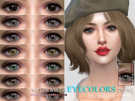 The Sims Resource S Club Wm Ts4 Eyecolors 202002