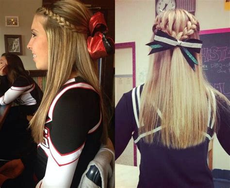 Cheer Hairstyles For Long Hair