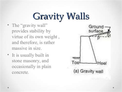 Gravity Retaining Wall Design Example Pdf Decoration Ideas