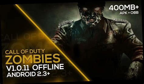 Call Of Duty Black Ops Zombies Mod Apk And Obb в 2020 г