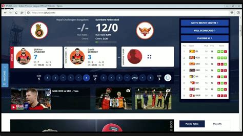 Live Cricket Ipl 2016 Live Cricket Match Today Ipl T20 Live Score