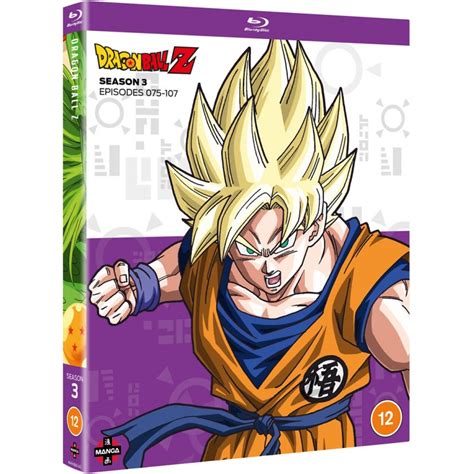 After learning that he is from another planet, a warrior named goku and his friends are prompted to defend it from an onslaught of extraterrestrial enemies. Dragon Ball Z Season 3 (PG) Blu-Ray