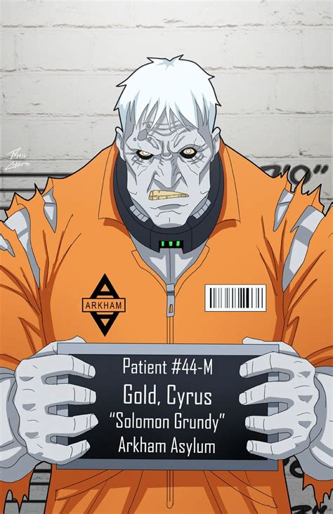 Solomon grundy evolution in cartoons & tv (2018). Cyrus Gold locked up by phil-cho.deviantart.com on @DeviantArt | Comic villains, Dc comics ...