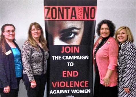 Syracuse Area Zonta Club Campaigns To Increase Awareness Of Violence