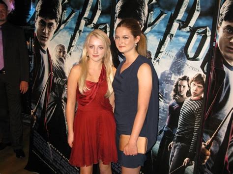 Evanna Lynch And Bonnie Wright Harry Potter Actresses Wallpaper Fanpop