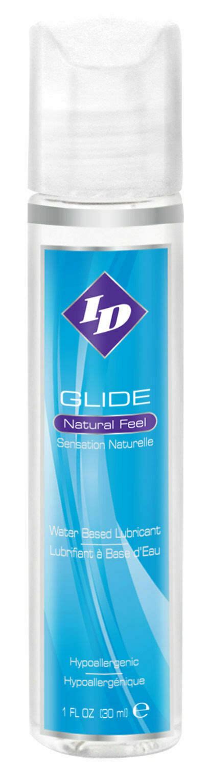 id glide water based natural feel hypoallergenic personal sex lube lubricant ebay