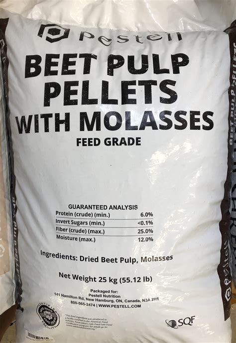 Pestell Beet Pulp Pellet Wmolasses Victory Garden Supply