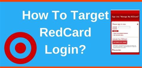 How To Target Redcard Login Benefits Of Target Redcard