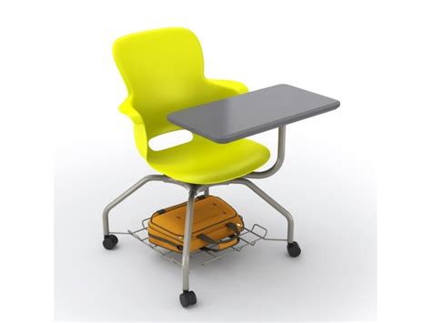 Ethos Mobile School Chair With Storage Tablet 18h Student Chair Desks