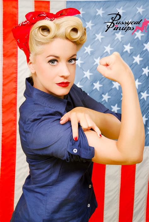 rosie the riveter pinup pussycat pinups photgraphy pus… flickr