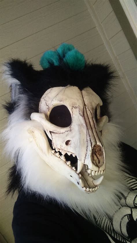 Skullface Raptordog — Weasyl