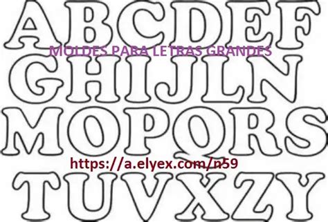 Moldes De Letras Grandes Para Carteles Moldes De Letras Del Sexiezpicz Web Porn