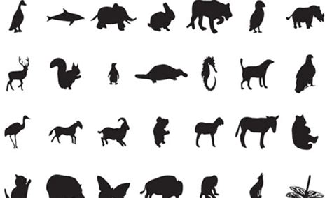 30 Sets Of Vector Silhouettes In High Resolution Naldz Graphics