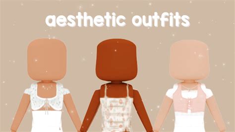 Aesthetic Roblox Outfits ｡ ° Roblox Youtube