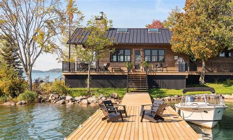 This lakeside family retreat was designed by SALA Architects along with