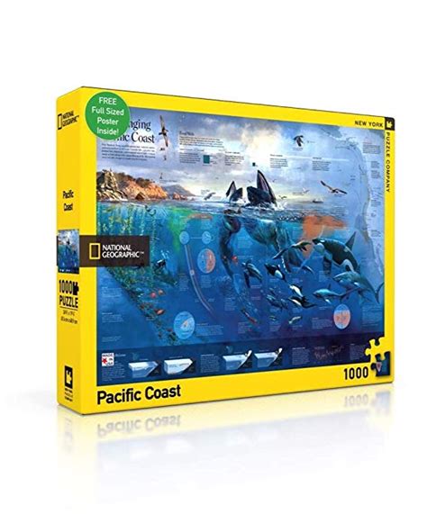 New York Puzzle Company National Geographic Pacific Coast