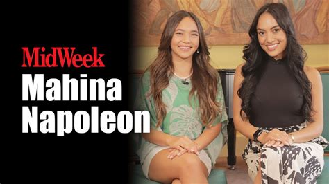 Mahina Napoleon Talks School Acting Singing And Her New Roll On The