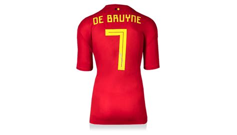 There is virtually nothing de bruyne cannot do. Kevin De Bruyne Signed Belgium Jersey 2018 - CharityStars
