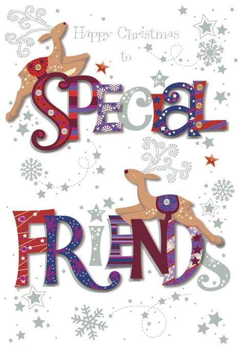 For sure, your family and friends are waiting for you to give them missy bon bon goodies as a gift this christmas. Special Friends Happy Christmas Greeting Card | Cards ...