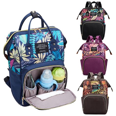 Mommy Bag Backpack Large Capacity Tote Bag Multifunctional Waterproof