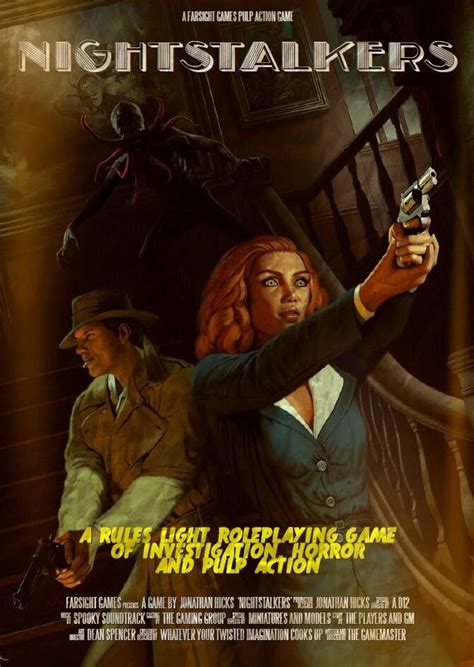 Nightstalkers A Rules Light Roleplaying Game Of Investigation Horror