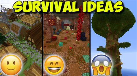 50 New Ideas For Your Minecraft Survival World Minecraft