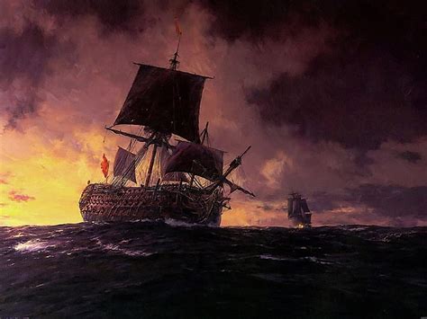 Hd Wallpaper Kraken Attacking Sailing Ship Artwork Fantasy Art Rain