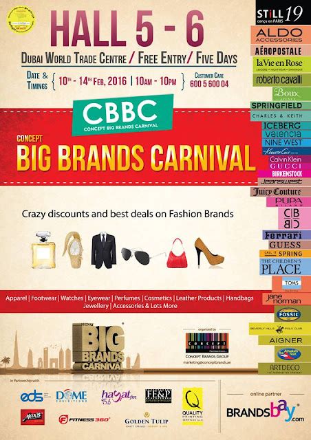 Get Uae Deals Concept Big Brands Carnival 2016 Dubai At World Trade