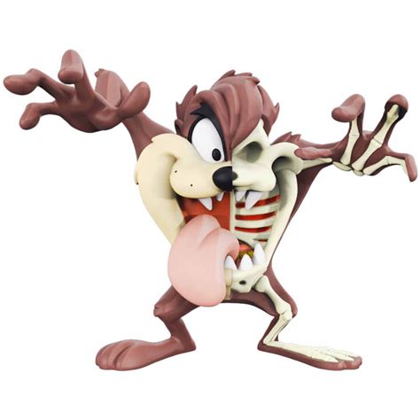 Esta semana, el demonio de tasmania viene a cantar sobre la calamidad de tasmania.¡eso no es. Looney Tunes XXRAY Tasmanian Devil Figure Merchandise | Zavvi