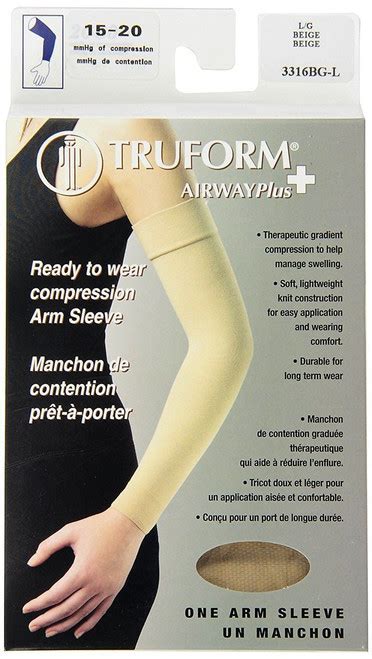 Buy Online Truform 3316 Bg Lymphedema Compression Arm Sleeves Canada