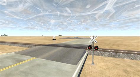 Мод Train Test Map для Beamng Drive