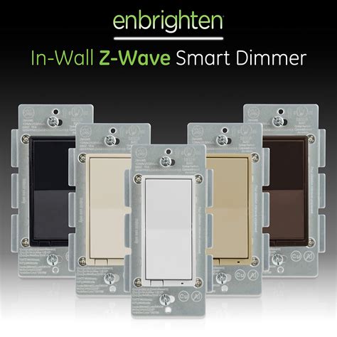 Ge Enbrighten Z Wave Plus Smart Dimmer Switch Full Dimming In Wall