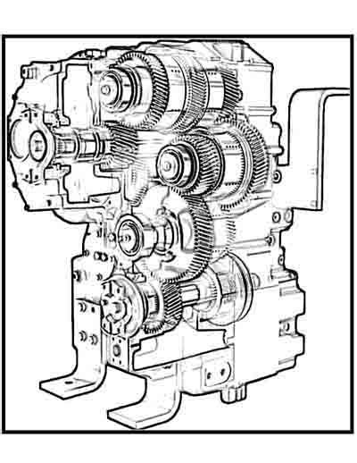 Diagram Of A Tractor Engine