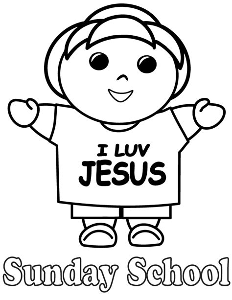 Christian coloring pages free bible sheets in new preschool. Sunday School Free Printable Coloring Pages - Coloring Home