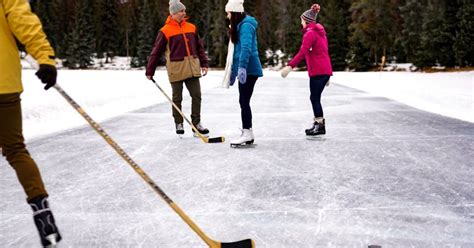 Ice Skating In Jasper Alberta Mount Robson Inn