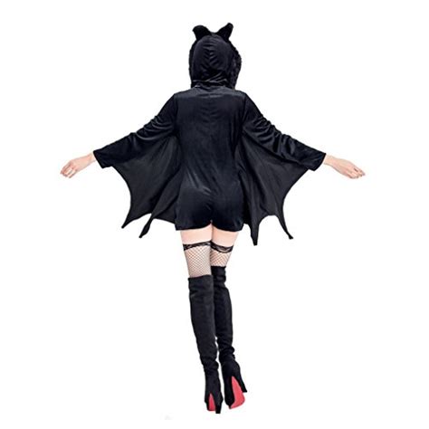 Halloween Bat Costumes Women Cozy Sexy Bat Costumes Bat Cosplay Costume Outfits Anime Store