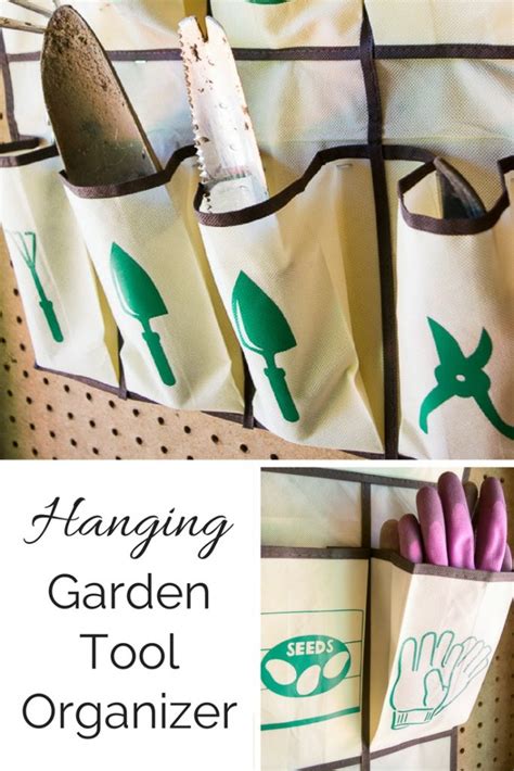 Cookware, lawn and garden.tool organizer garden. Hanging Garden Tool Organizer - Pretty Handy Girl