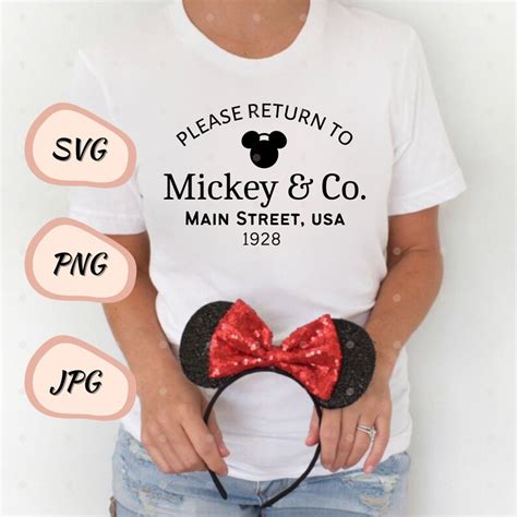 Mickey & Co. // SVG PNG JPG - Etsy