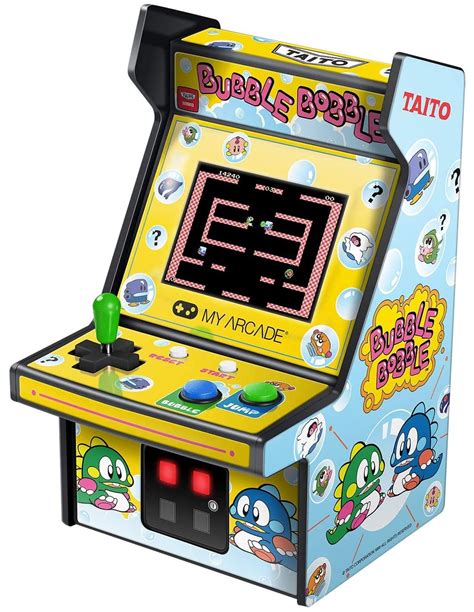 Mini Consola Retro Arcade Bubble Bobble My Arcade